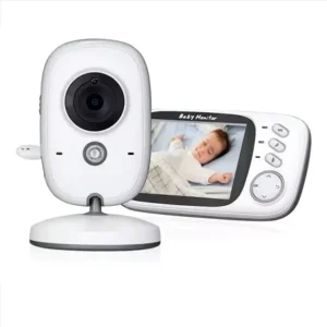 Baba eletrônica baby monitor vb603 visão noturna dual audio cor branco estary shop 127/220v