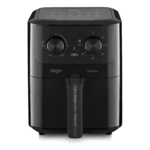 Fritadeira elétrica air fryer quad fry elgin 4,2 l, 1400w preto 220v