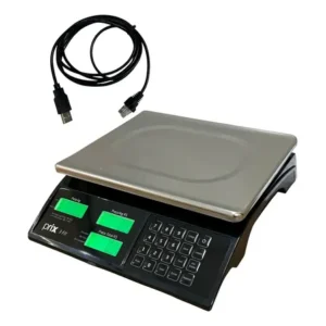 Balança toledo prix 3 fit 32kg + cabo usb cor preto