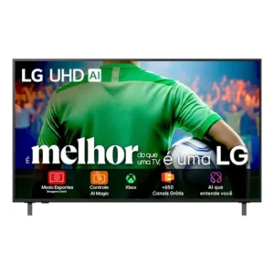 Smart tv lg uhd ai ua85 50 polegadas hdr10 pro processador α7 ger 8 webos 25