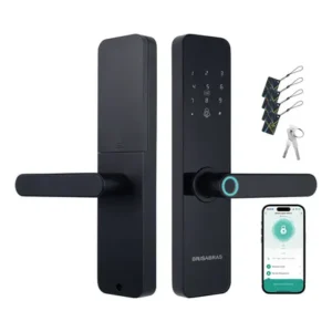 Fechadura digital neosansung biométrica bluetooth tuya smart vida