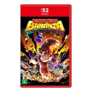 Donkey kong bananza nintendo switch 2 midia fisica