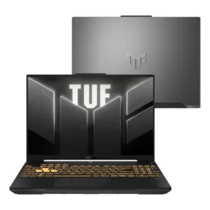 Notebook asus tuf gaming f16, nvidia rtx 3050, intel core 5 210h 2,2 ghz, 8gb ram, 512gb ssd, keepos linux, tela 16 fhd+ nível ips 144hz, mecha gray - fx607vj-rl002 cinza