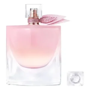 Perfume feminino floral almiscarado com baunilha glaceada, almíscar branco e jasmim solar, alta fixação fragrância de longa duração, la vie est belle vanille nude lancôme, 100ml