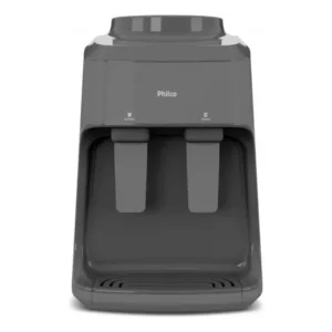 Bebedouro de mesa água natural e gelada bivolt philco pbe15c cinza-escuro