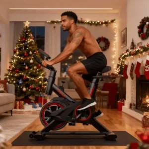 Bicicleta ergométrica spinning l&t sport para cardio e musculação