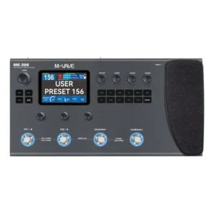 M-vave mk300 integral multiefecto guitarra/baixo 360+ efeito cinza espacial