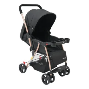 Carrinho de bebê com alça reversível youturn maxi baby - gold