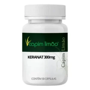Keranat 300mg 30 cápsulas farmácia capim limão fortalecedor capilar