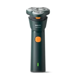 Barbeador elétrico philips shaver série 1000 para uso seco e úmido, lâminas powercut, cabeças flutuantes 3d, modo de operação 35 minutos s1882/00