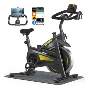 Bicicleta ergométrica spinning lvoe home bf820 com volante de inércia 12 kg e suporte para 150
