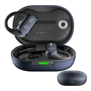 Fone de ouvido basike bluetooth sem fio esportivo, profissional corrida com microfone, ipx6 a prova dagua, anc cancelamento ruído ativo academia
