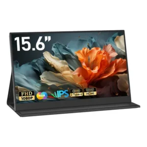 Monitor portátil 15.6''com usb c dupla/hdmi fhd 1080p 60hz