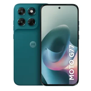 Smartphone motorola moto g77 5g - 256gb 24gb (8gb ram + 16gb boost) camera 108mp ultra-pixel, tela 1.5k extreme amoled 120hz, ultrarresistente verde-escuro