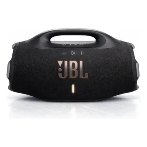 Caixa de som jbl boombox 4 bluetooth 210w pro ai sound boost graves personalizáveis bateria até 34h ip68 áudio lossless preta