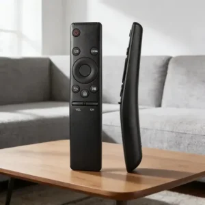 Controle tv remoto compatível samsung smart 4k com teclas netflix prime video globoplay preto