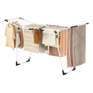 Varal de roupas songmics 56,5 x 173 96,5cm branco