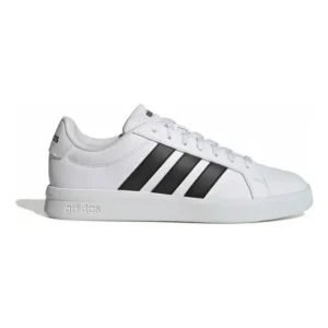 Tênis masculino grand court base 3.0 adidas ftwwht/cblack/ftwwht lisa 40 br