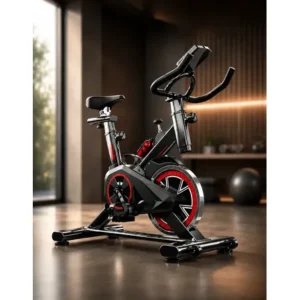 Bicicleta ergométrica bike spinning fitness hardline treino em casa academia exercícios cardio e emagrecimento design confortável ajustável vertical silenciosa
