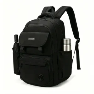 Mochila masculina, de viagem, com capacidade para laptop 15,6 polegadas, ideal ida à escola, impermeável, reforçada, uso diário e deslocamentos.