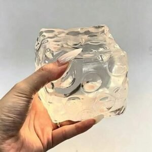 Transparent honey squeeze cheese stress relief toy, soft touch, slow rebound, and chewy texture, finger-style ball, handmade rubber portable, daily essential. holiday gift (random color)transparent color)