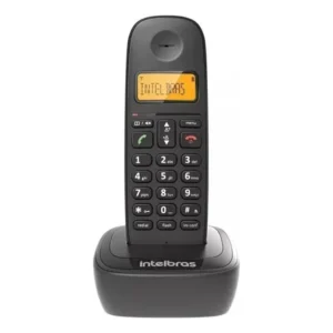 Telefone sem fio intelbras ts 2510 preto