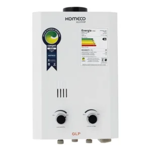 Aquecedor de àgua a gás glp komeco slim ko 07m bp branco