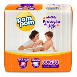Fraldas pom protek xgg x 30 unidades