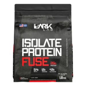 Whey isolate protein fuse 1.8kg brownie dark lab