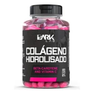 Colágeno hidrolisado 120 caps dark lab sabor sem