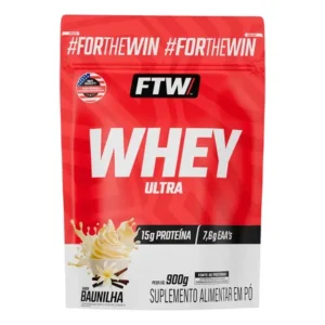 Whey protein ultra refil 900g sabor baunilha - ftw