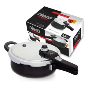 Panela de pressão nigro eterna antiaderente 3 lt preta