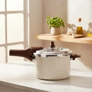 Panela de pressão brinox pressure 4,2l ø20 x 14,5 cm vanilla baunilha