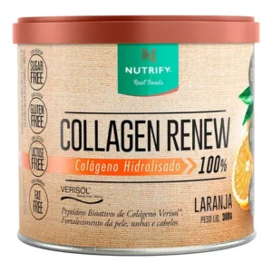 Collagen renew sabor laranja - nutrify 300g