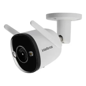 Câmera de video segurança intelbras im5+ wi-fi full hd color cor branca