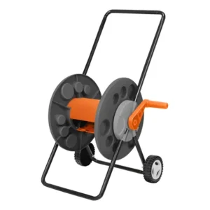 Suporte enrolador de mangueira tramontina 78595000 ate 55 metros com rodas