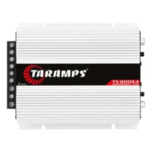 Modulo taramps ts 800 rms ts800x4 2 ohms amplificador 800w entrada rca e fio t800 4 canais som automotivo