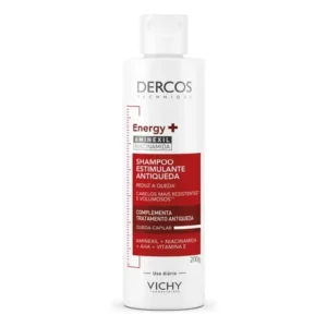 Shampoo antiqueda estimulante com aminexil, dercos energy+ vichy, 200g