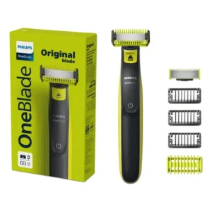 Barbeador e aparador elétrico philips oneblade para rosto & corpo sem fio à prova d'água - qp2824/10