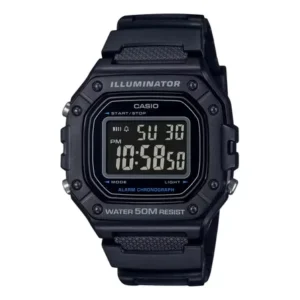 Relogio casio masculinoo standar w-218h-1bvdf