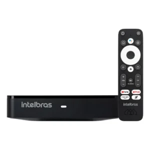 Smart tv box android izy play 4k intelbras