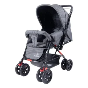 Carrinho de bebê passeio bambinelli fox reclinável preto 2023