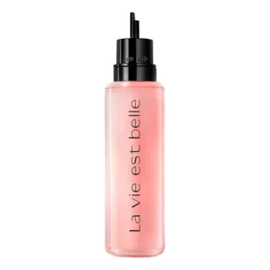 Refil perfume feminino eau de parfum, fragrância floral gourmand inebriante com íris nobre e baunilha, aroma felicidade feminilidade, la vie est belle lancôme, frasco 100ml