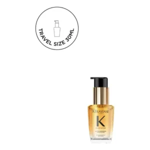 Óleo capilar de viagem tamanho mini kérastase elixir ultime 30ml