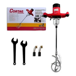 Misturador elétrico hm140 1600w cortag prof argamassa tinta