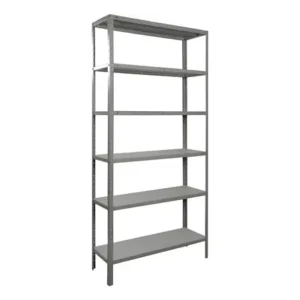Estante armário prateleira de aço 6 bandejas organizador galvanizada suporta 150kg 190cm x 90cm 28cm
