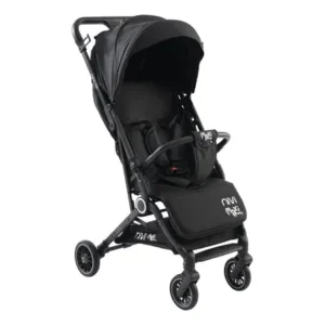 Carrinho de bebê passeio vira berço nivi maxi baby - preto