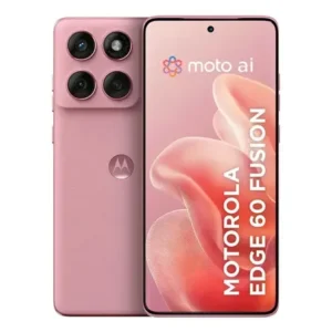 Smartphone motorola edge 60 fusion 5g - 256gb 16gb (8gb ram+8gb ram boost), 50mp sony ai camera ip68 nfc rosa