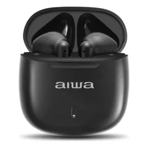 Fone de ouvido eardbud aiwa aws-eb-05-b bluetooth ipx4 24 horas bateria