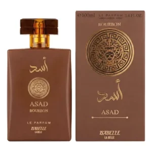 Perfume masculino asad bourbon 100ml marca isabelle la belle